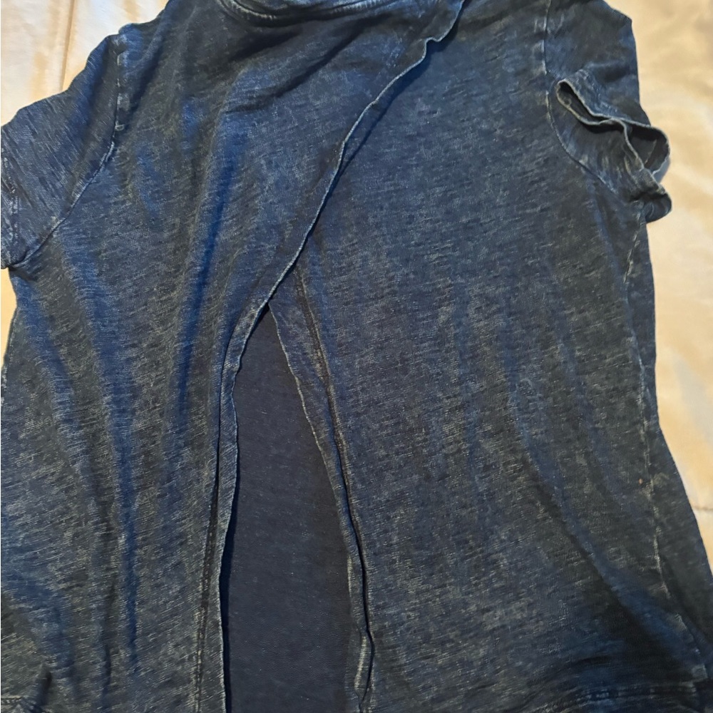 Universal Thread Indigo Tee - Picture 2 of 2
